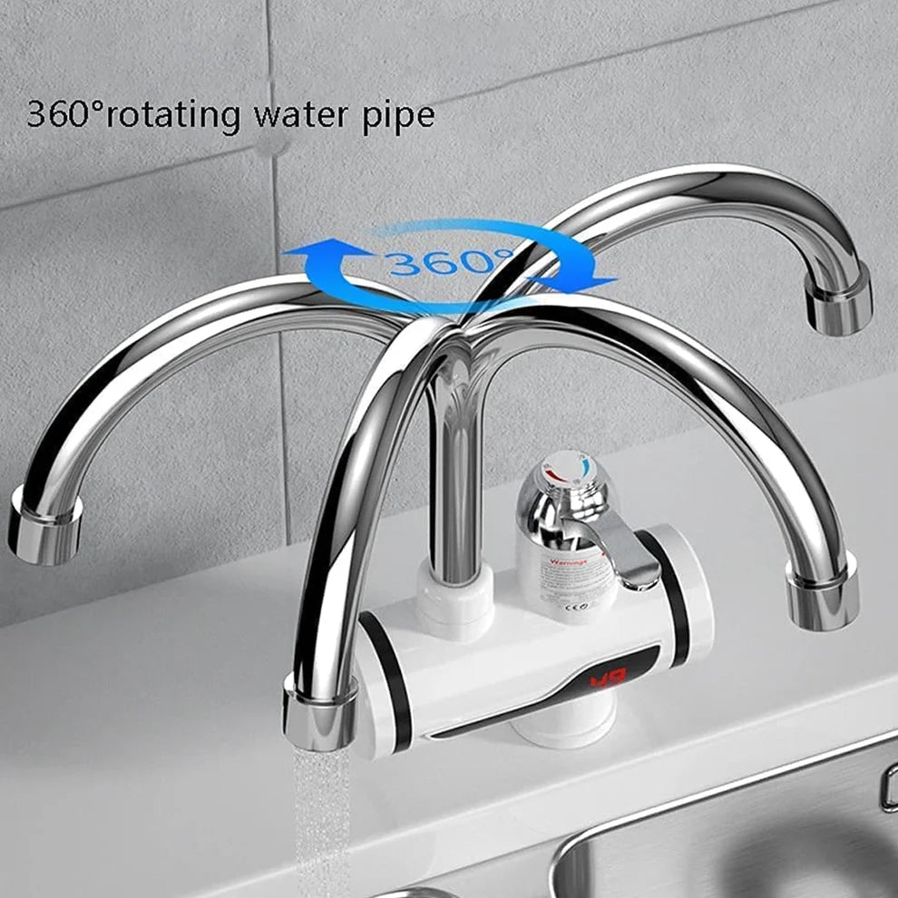 Stainless Steel LED Instant Heating Electric Water Tap