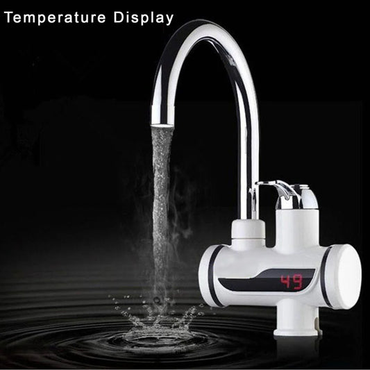 Stainless Steel LED Instant Heating Electric Water Tap