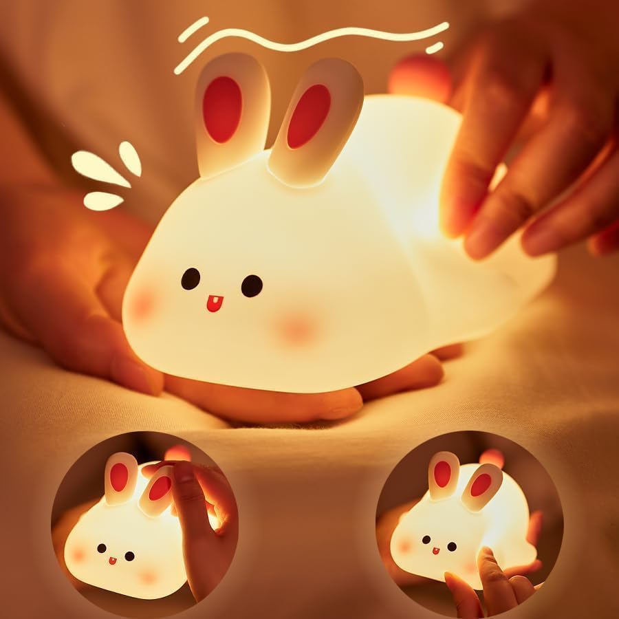 Little Rabbit Rechargeable LED Night Lamp
