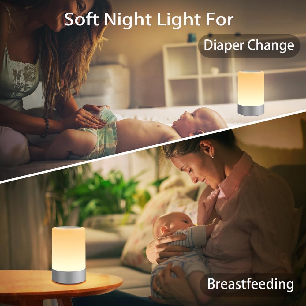 Touch Control LED Night Light Table Lamp