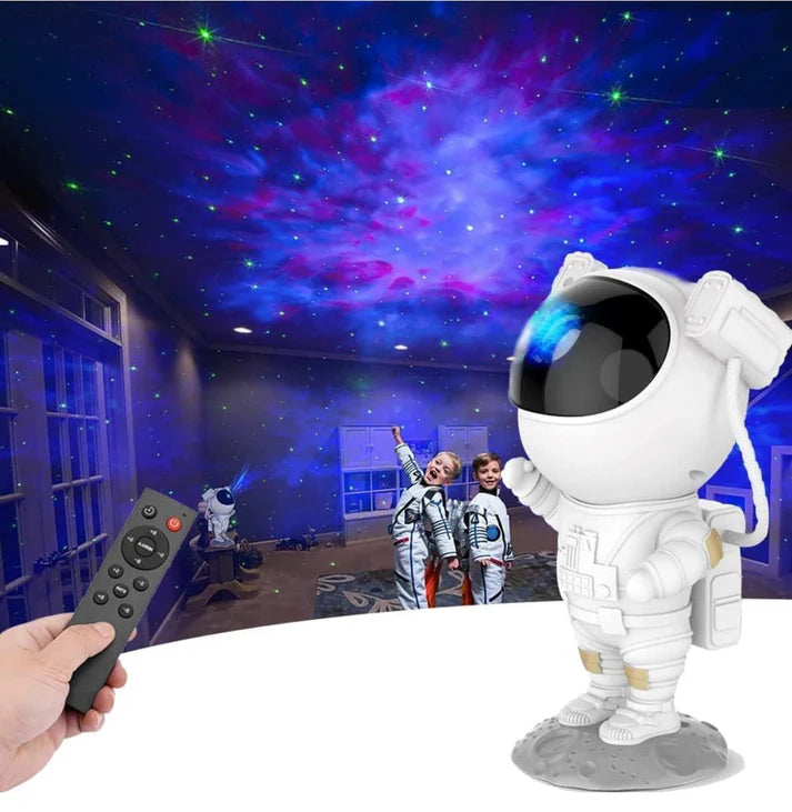 Astronaut Light Projector – 360° Galaxy Star Projector